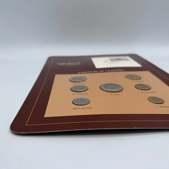 Franklin Mint Coin Sets of All Nations Collectible Kingdom of Lesotho VTG - Picture 13 of 13